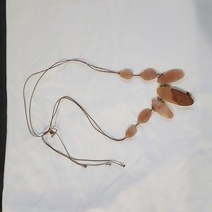 Very Pretty Necklace Neutral Tones